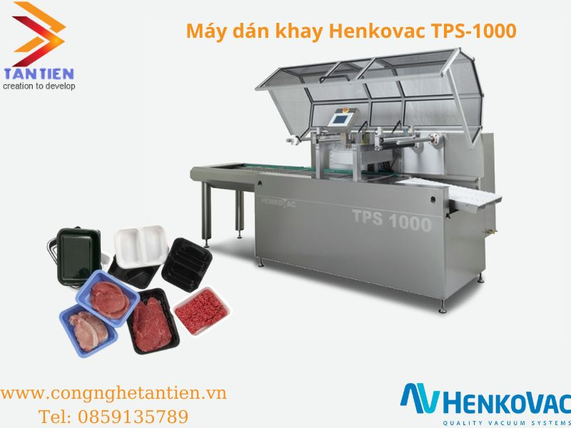 Máy dán khay tự động Henkovac