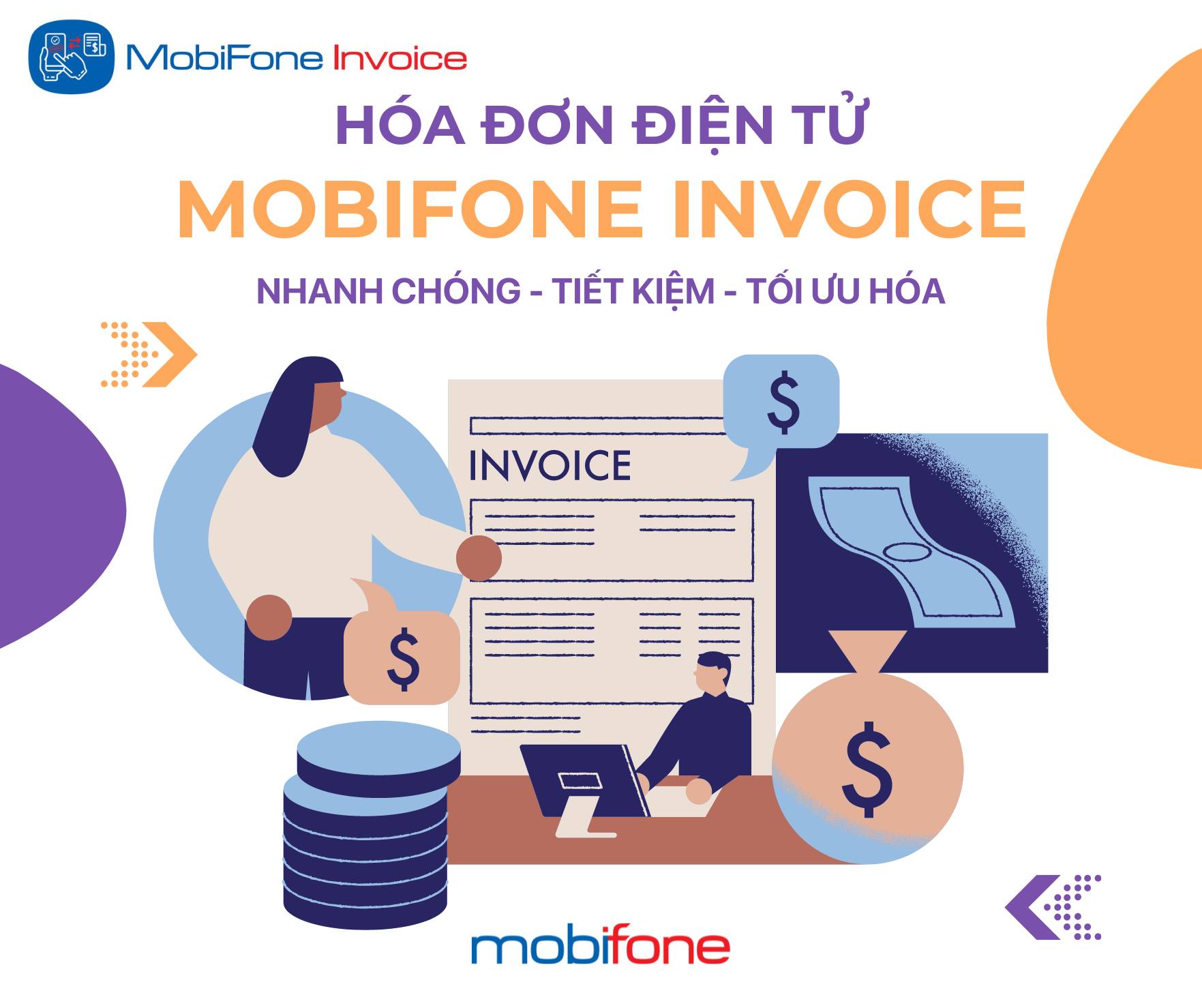 Giải pháp hóa đơn điện tử MobiFone Invoice