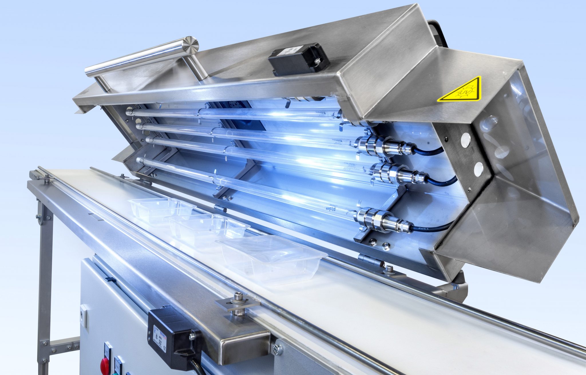Băng tải tiệt trùng 360 độ UV Tunnel - Dinies