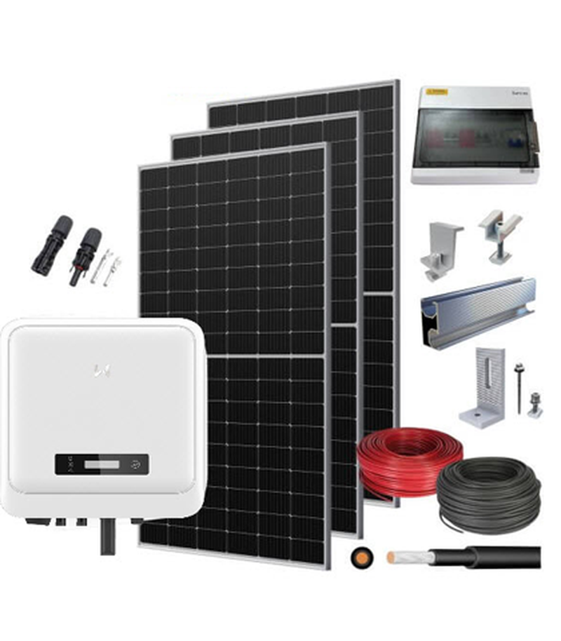 Hệ thống điện mặt trời hòa lưới 5kWp